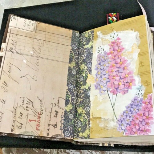 Altered Book Nature Journal 7.75" Tall x 5" Wide x 1.5" Deep - Picture 4 of 12