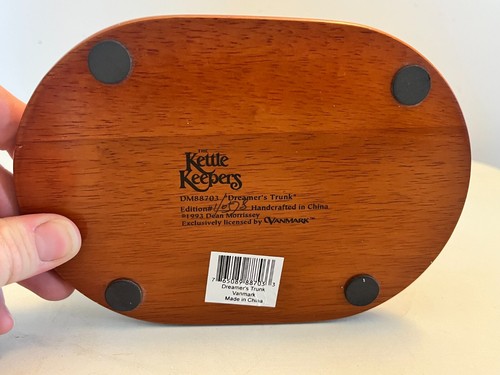 THE KETTLE KEEPERS DREAMER'S TRUNK SANTA TOYMAKER FIGURINE ORIG BOX CHRISTMAS - Picture 7 of 8