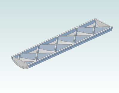 Click2detail 1:72 B-36 Closed Bomb Bay for Monogram B-36