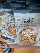 2 Packs Trader Joe's Cashew Butter Cashews Honey Roasted 8 oz Each Pack