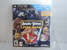 Play Station PS3 Angry Birds Starwars video game