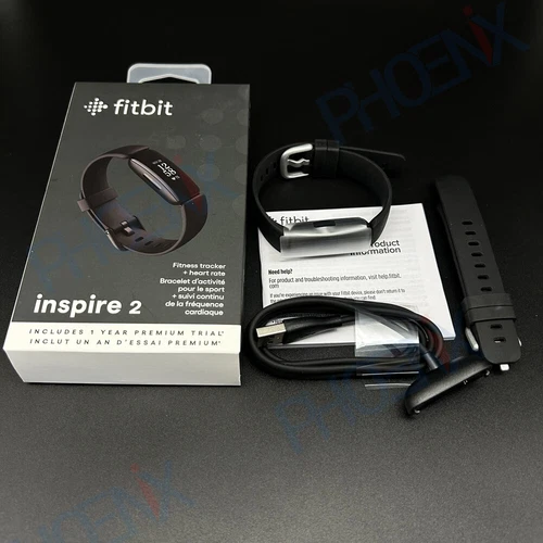 Fitbit Inspire 2 Heart Rate Health Fitness Tracker FB418BKBK Factory Sealed New - Picture 5 of 19