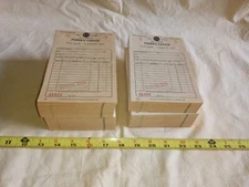 Vintage receipts fishers GARAGE w. lafayette indiana, unused. over 500 connected