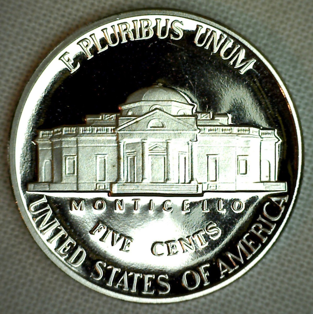 1997 S PROOF Jefferson Nickel from US Mint Proof Set 5c Five Cent