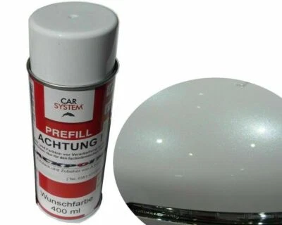 1x Spray A 400ml Bianco Perla Metallizzato Vernice Base Auto Lackpoint Tuning