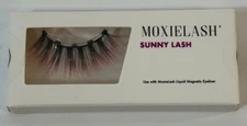 MoxieLash Sunny Lash Magnetic Eyelashes (1 Pair) NO GLUE - BRAND NEW/SEALED BOX