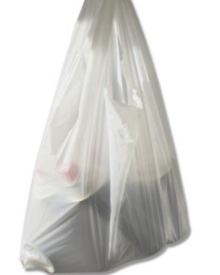 4000 Weiße Hemdchentragetaschen 25+12x45 Cm – Plastiktüten Für Markt & Shop (Trendsky)