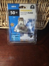 Sylvania 50w - 12 V - Halogen Flood MR16 bulbs