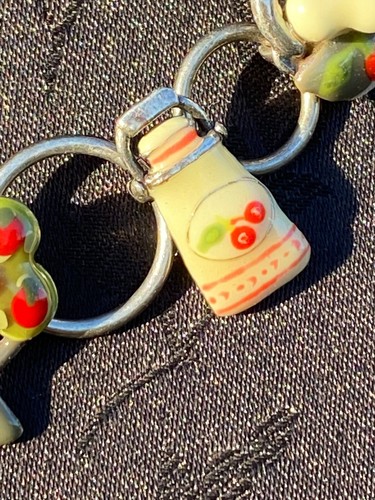 TARATATA - Collier - collection Milk - Necklace signed - VINTAGE made in France - Foto 9 di 12