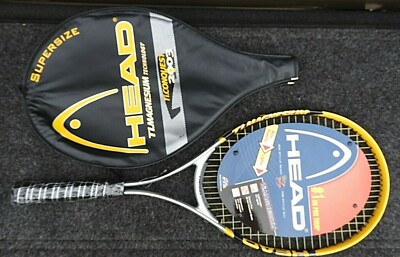 NEW 2003 Head Ti Conquest Magnesium Tennis Racquet 4 1/2 GRIP IN PLASTIC W/COVER