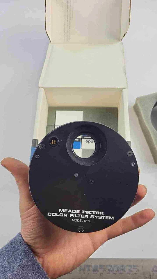 SISTEMA DE FILTRO DE COLOR MEADE PICTOR #616 416XT/1616XT CON 4 LENTES FILTROS CCD. Foto 4 de 4
