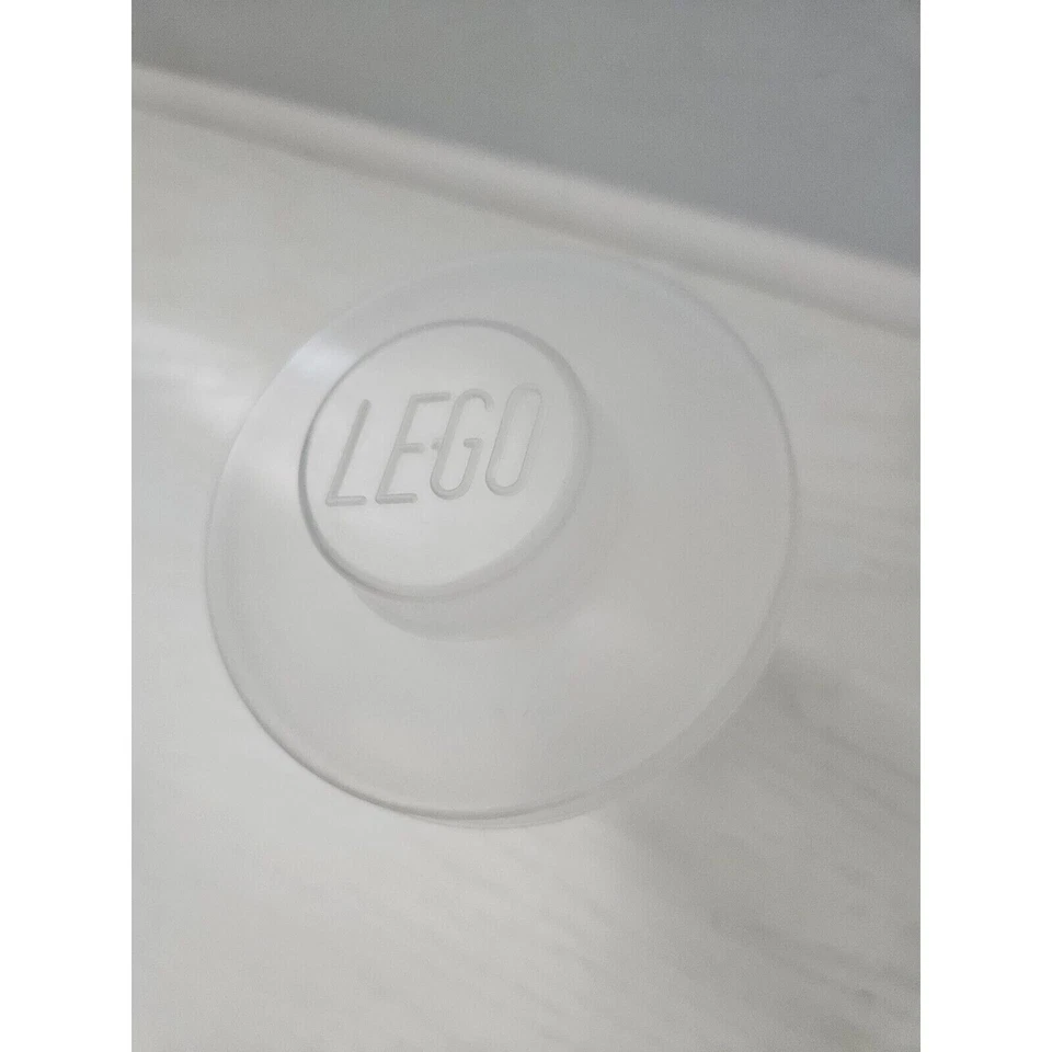 Large Pick A Brick Cup With Lid LEGO Storage Plastic Containers Lot of 5 - Image 3 of 4