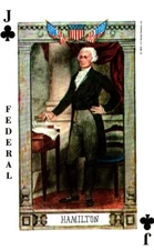 Hamilton, Historical Playing/Trading Card