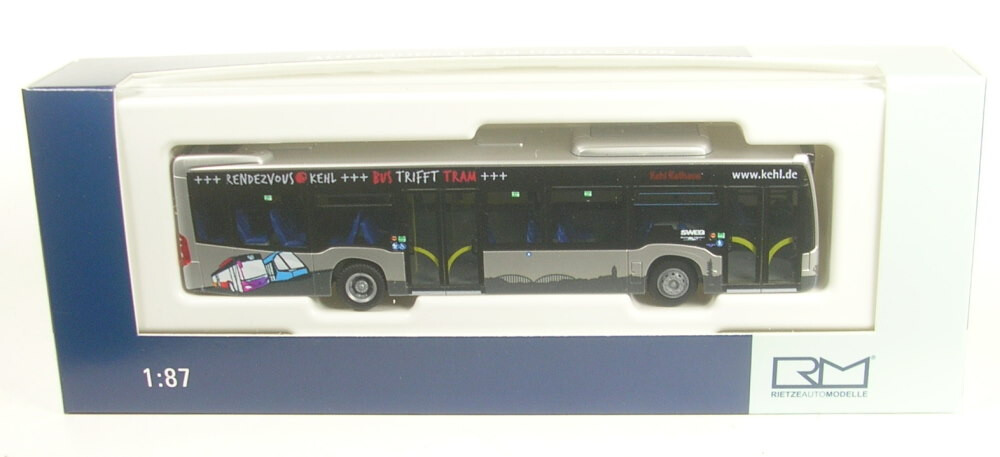 Mercedes-Benz Citaro ´15 SWEG - Kehl Finishing line: Kehl City hall 1:87 Rietze