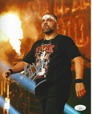 Eddie Kingston Autographed 8x10 WWE AEW King Brooklyn JSA Free Shipping C857