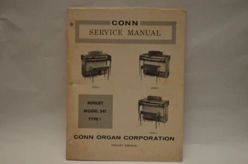 Mantenimiento y reparación de instrumentos de teclado Conn Accesorios