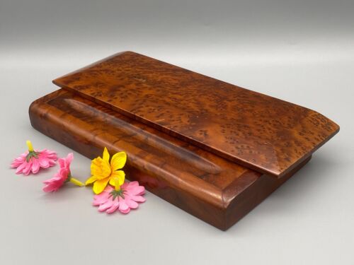 Vintage Pen Desk Holder and Parker Pencil Gold Wooden Organiser - Picture 15 of 15