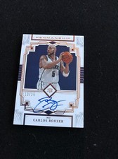 Carlos Boozer 2022-23 National Treasures Penmanship Bronze Auto 13/25 