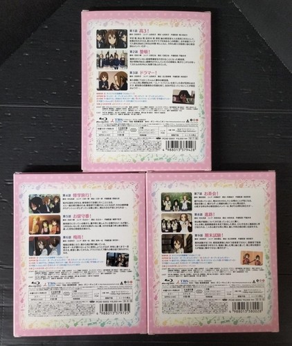 K-ON!! Original Illustration lebensgroß Stoff Poster Set 9 Figurenware - Bild 3 von 12