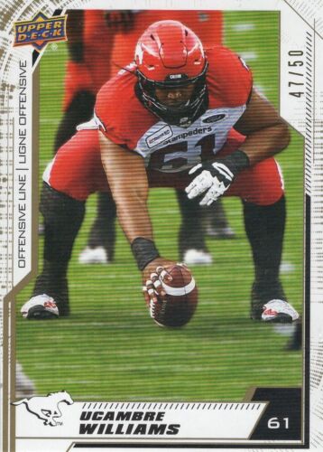2020 UD CFL FOOTBALL "GOLD PARALLEL'S" ****YOU PICK**** - Picture 5 of 27