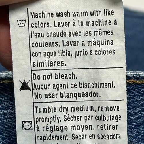 Carhartt Jeans Herren 42x32 blau Traditional Fit Maße 41x32 Dark Wash Workwear - Bild 9 von 10