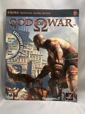 God Of War Game Stragedy Guide PlayStation 2 Prima Official PS2 w/ DVD 2005