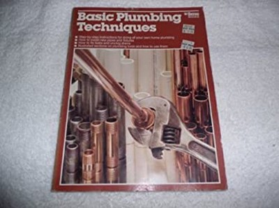 Basic Plumbing Techniques Paperback Ron Hildebrand