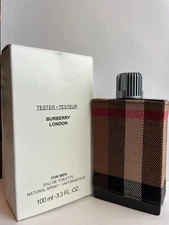 Burberry London Perfume Spray EDT 100ml/3.4oz for Men *Tester*