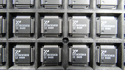 (x3) EXAR, ST16C650CQ-48, UART w 32 byte FIFO's and IrDA Encoder/Decoder (393) 