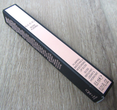 NEW GUCCI GLOSS PLUMPING SMOOTHING MOISTURIZING LIP .21 FL OZ SADIE CORAL 314