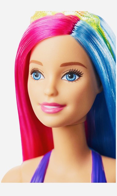 barbie dreamtopia mermaid doll blue