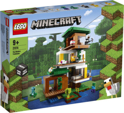 LEGO Minecraft: The Modern Treehouse (21174) 673419340694| eBay