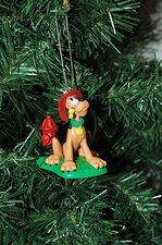 Disney Pluto Fireman, Fire Man Christmas Ornament