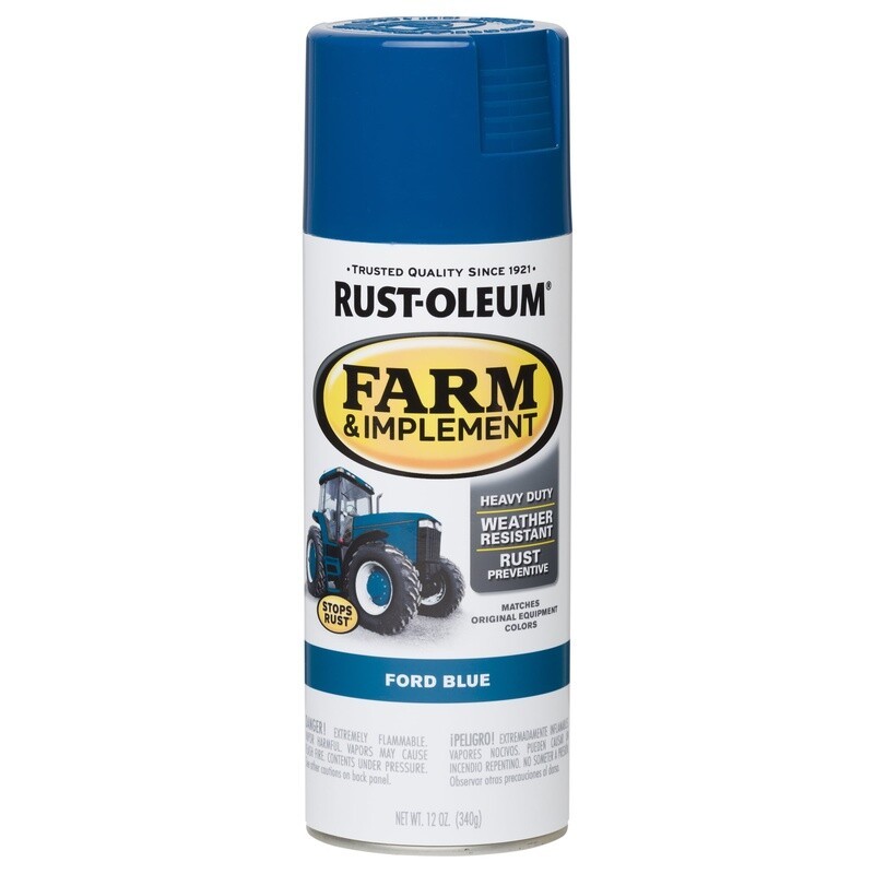 Durable Rust Preventative Spray Paint Tractors Trailers Mowers Equipment 6 Pack