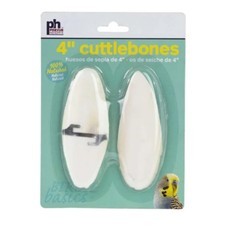 Prevue 4 Inch Cuttlebones Twin For Birds Cuttlebone Bird Care