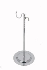 Single Hook Adjustable Chrome Countertop Handbag Display Stand Hanger for Pur...