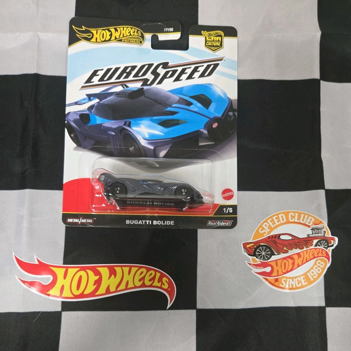 ホットウィール EURO SPEED BUGATTI BOLIDE Hot Wheels 2025 EuroSpeed BUGATTI BOLIDE Super Chase 0/5
