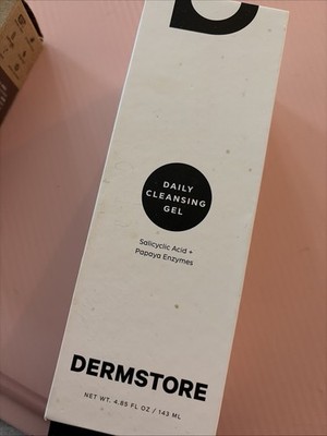 Dermstore Collection Daily Cleansing Gel Salicylic Acid Papaya 4.86oz NIB SEALED