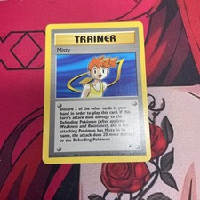 Misty 102/132 Gym Heroes Trainer Card - LIGHTLY PLAYED CONDITION! on eBay