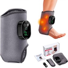 Cordless Foot Ankle Massager Pain Relief with 6 Heat Levels 3 Vibration Modes