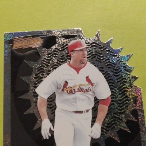 MARK McGWIRE-St. LOUIS CARDS-1999 PACIFIC REVOLUTION "THORN IN THE SIDE" CARD#14 - Picture 2 of 7