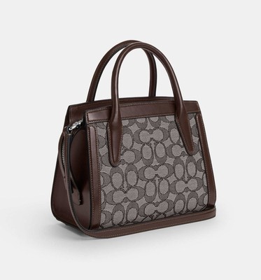 NWT Coach Andrea Carryall Bag In Signature Jacquard | eBay