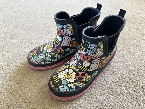 Girls Next Wellies VGC Size 1 Wellington Boots