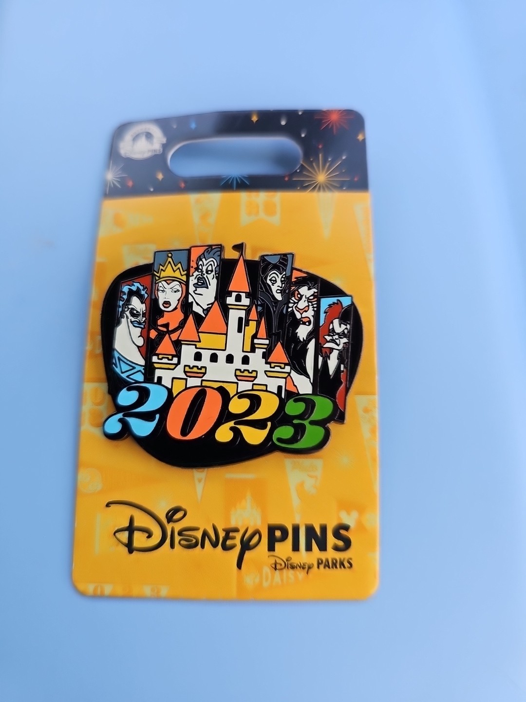 Disney Parks Walt Disney World 2023 Villains pin - NEW