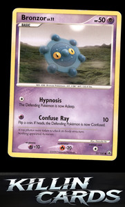 Bronzor 52/100 Pokemon Common Majestic Dawn Card LP