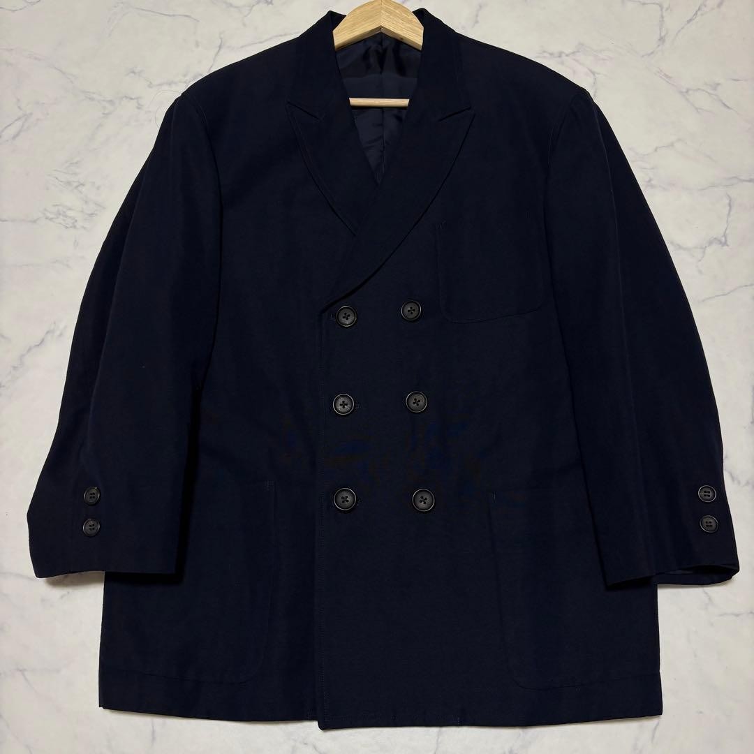 Yohji Yamamoto Pour Homme, Yohji Yamamoto POUR HOMME Vintage 80s-90s Navy Jacket Size S #Fl BIA