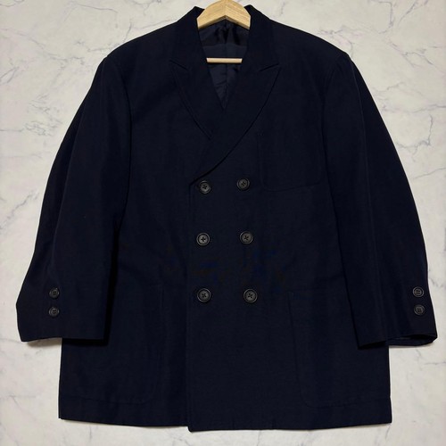 Yohji Yamamoto Pour Homme, Yohji Yamamoto POUR HOMME Vintage 80s-90s Navy Jacket Size S #Fl BIA