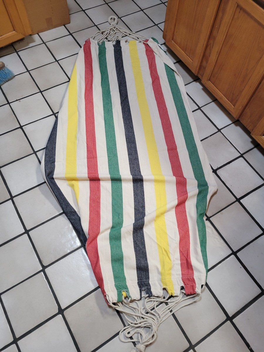 Hudson's Bay Multi Striped Hammock HTF - EXC COND | eBay