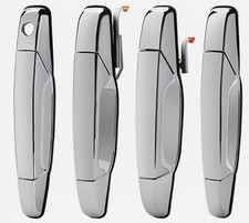 4x Chrome Door Handles Left&Right For GMC Che...