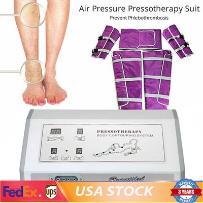 Air Pressure Pressotherapy Lymphatic Drainage Weight Loss Machine , Slimming Set